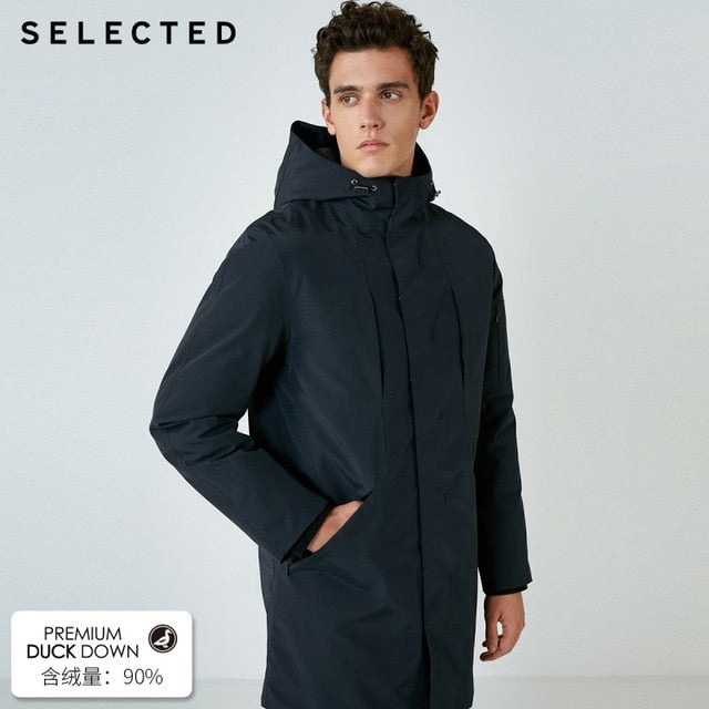 SELECCIONADO Chaqueta de plumón de invierno Abrigo de hombre Ropa de plumón de pato para hombre S | 418412501