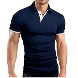 DIMUSI Hombres Tops Camisas Verano Moda Hombres Manga corta Polos delgados Camisas MaleTops Tees Para Hombre Marca Ropa 5XL, YA910