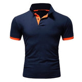 DIMUSI Hombres Tops Camisas Verano Moda Hombres Manga corta Polos delgados Camisas MaleTops Tees Para Hombre Marca Ropa 5XL, YA910