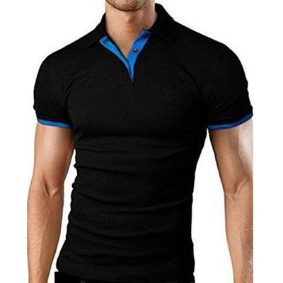 DIMUSI Hombres Tops Camisas Verano Moda Hombres Manga corta Polos delgados Camisas MaleTops Tees Para Hombre Marca Ropa 5XL, YA910