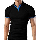 DIMUSI Hombres Tops Camisas Verano Moda Hombres Manga corta Polos delgados Camisas MaleTops Tees Para Hombre Marca Ropa 5XL, YA910