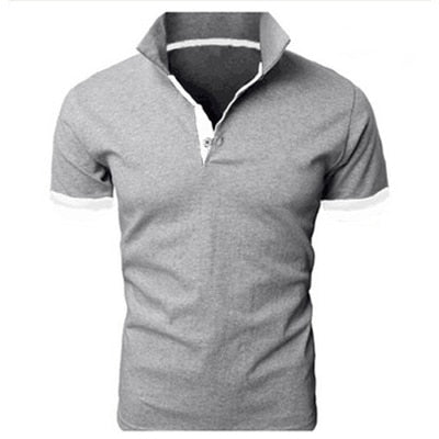 DIMUSI Hombres Tops Camisas Verano Moda Hombres Manga corta Polos delgados Camisas MaleTops Tees Para Hombre Marca Ropa 5XL, YA910