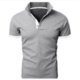 DIMUSI Hombres Tops Camisas Verano Moda Hombres Manga corta Polos delgados Camisas MaleTops Tees Para Hombre Marca Ropa 5XL, YA910