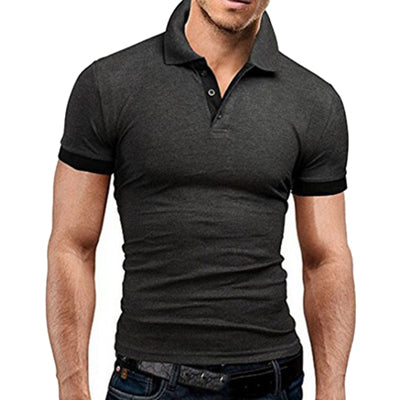 DIMUSI Hombres Tops Camisas Verano Moda Hombres Manga corta Polos delgados Camisas MaleTops Tees Para Hombre Marca Ropa 5XL, YA910